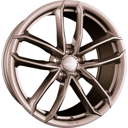 2DRV by WHEELWORLD WH33 Platin Grau Glänzend (PG+) Alufelge 9x20 Zoll ET40 LK 5x112 ML66.6 – Bild 2