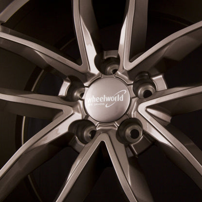 2DRV by WHEELWORLD WH33 Platin Grau Glänzend (PG+) Alufelge 9x20 Zoll ET40 LK 5x112 ML66.6 – Bild 4