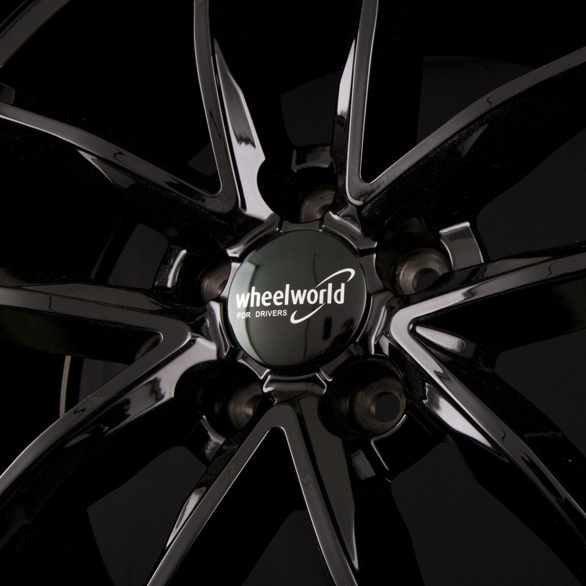 2DRV by WHEELWORLD WH33 Schwarz Glänzend Lackiert (SW+) Alufelge 9x21 Zoll ET22 LK 5x112 ML66.6 – Bild 4