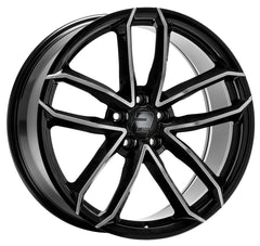 2DRV WH33 schwarz hochglanzpoliert Alufelge 9x20 Zoll ET22 LK 5x112 ML66.6