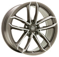 2DRV WH33 platin grau hochglanzpoliert Alufelge 8x18 Zoll ET35 LK 5x112 ML66.6