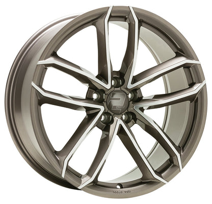 2DRV WH33 platin grau hochglanzpoliert 9x20 ET22 - LK5/112 ML66.6