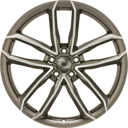 2DRV WH33 platin grau hochglanzpoliert 9x20 ET30 - LK5/112 ML66.6