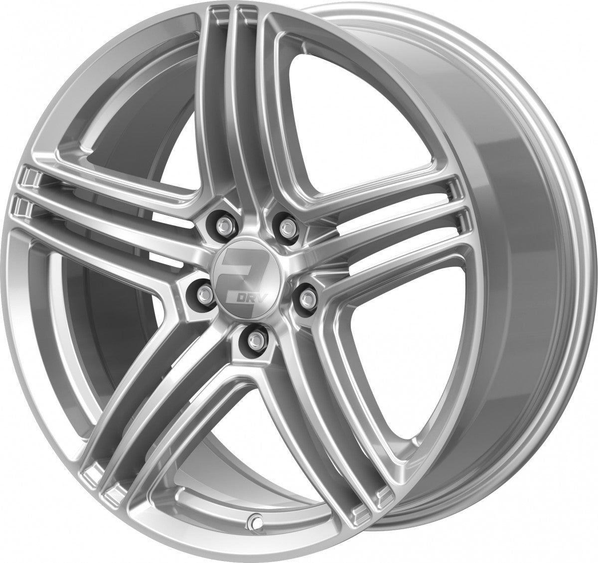 2DRV WH12 race silber lackiert 8x18 ET45 - LK5/114.3 ML72.6