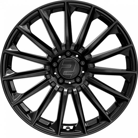 2DRV WH39 schwarz glänzend lackiert 8.5x19 ET35 - LK5/112 ML66.6