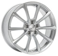 2DRV WH28 race silber lackiert Alufelge 7.5x17 Zoll ET45 LK 5x114.3 ML72.6