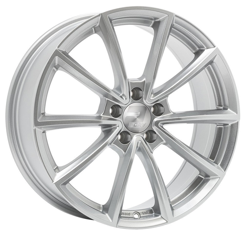 2DRV WH28 race silber lackiert Alufelge 7.5x17 Zoll ET45 LK 5x114.3 ML72.6