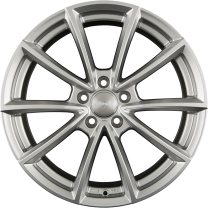 2DRV by WHEELWORLD WH28 Race Silber Lackiert (RS) Alufelge 8x19 Zoll ET35 LK 5x120 ML72.6