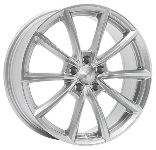 2DRV by WHEELWORLD WH28 Race Silber Lackiert (RS) Alufelge 8x19 Zoll ET35 LK 5x120 ML72.6