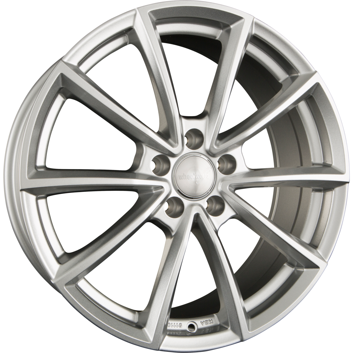 2DRV by WHEELWORLD WH28 Race Silber Lackiert (RS) Alufelge 8x19 Zoll ET35 LK 5x120 ML72.6 – Bild 2