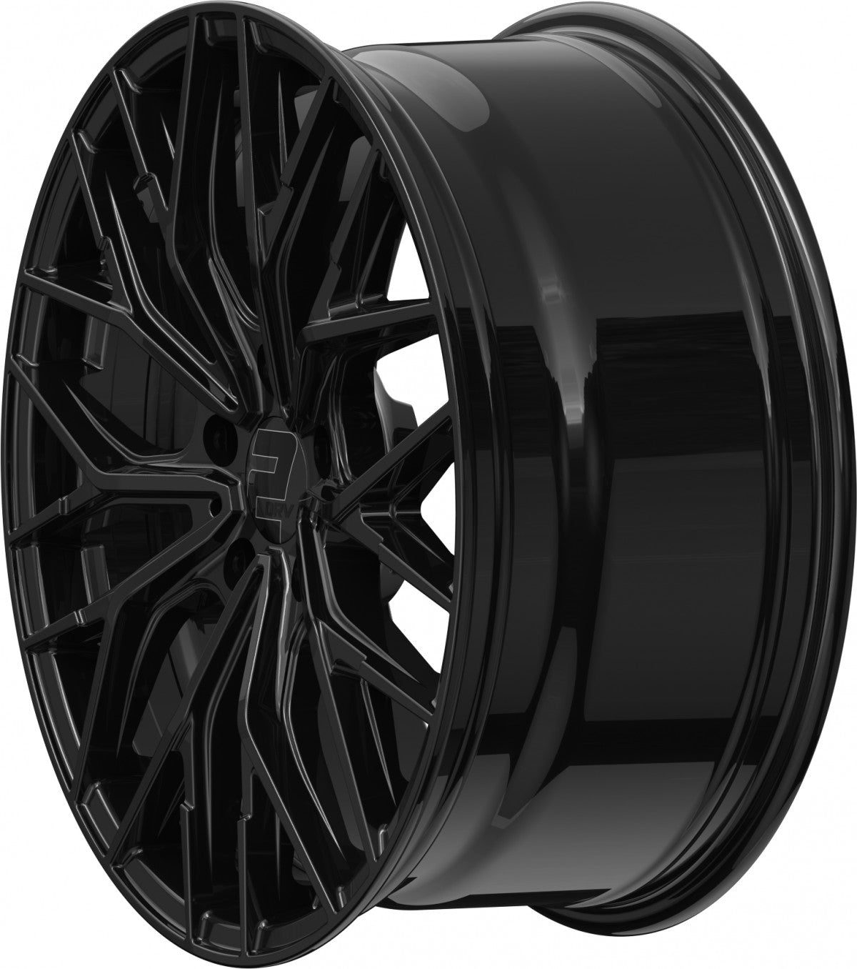 2DRV WH37 schwarz glanz lackiert 8.5x20 ET35 - LK5/112 ML66.6