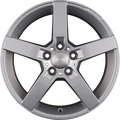 2DRV by WHEELWORLD WH31 Race Silber Lackiert (RS) Alufelge 6.5x16 Zoll ET33 LK 5x112 ML57.1