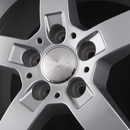 2DRV by WHEELWORLD WH31 Race Silber Lackiert (RS) Alufelge 6.5x16 Zoll ET33 LK 5x112 ML57.1 – Bild 4