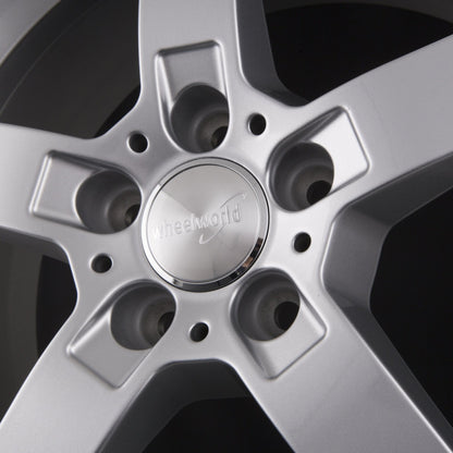 2DRV by WHEELWORLD WH31 Race Silber Lackiert (RS) Alufelge 7x17 Zoll ET50 LK 5x108 ML63.4 – Bild 2