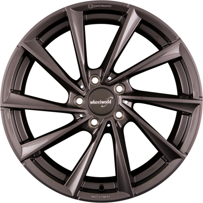 Wheelworld WH32 Daytona Grau Glänzend Lackiert (DG plus) Alufelge 7x17 Zoll ET50 LK 5x108 ML63.4
