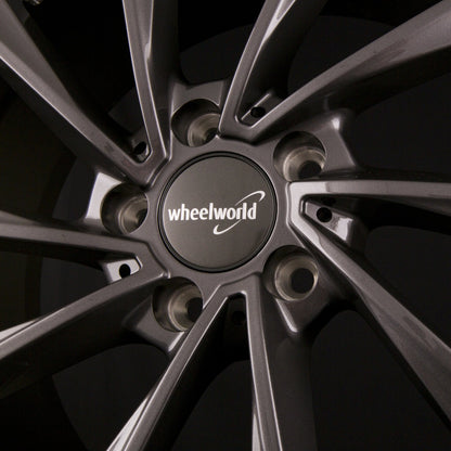 Wheelworld WH32 Daytona Grau Glänzend Lackiert (DG plus) Alufelge 7x17 Zoll ET50 LK 5x108 ML63.4 – Bild 4