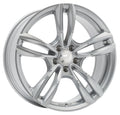 2DRV WH29 race silber lackiert 7.5x17 ET37 - LK5/120 ML72.6