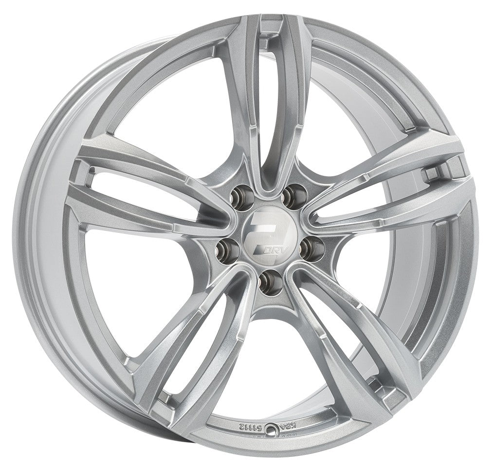 2DRV WH29 race silber lackiert 7.5x17 ET37 - LK5/120 ML72.6