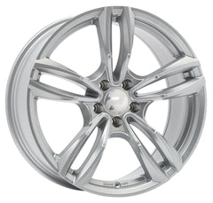 2DRV WH29 race silber lackiert Alufelge 7.5x17 Zoll ET37 LK 5x120 ML72.6