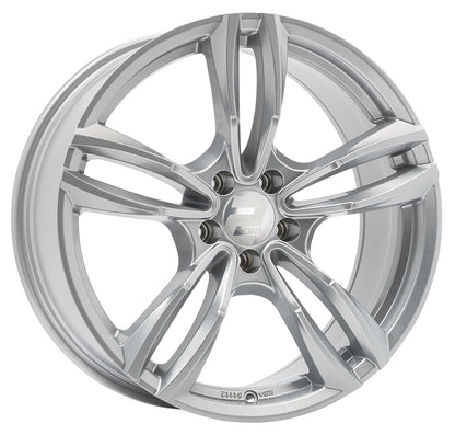 2DRV WH29 race silber lackiert 8.5x18 ET26 - LK5/112 ML66.6