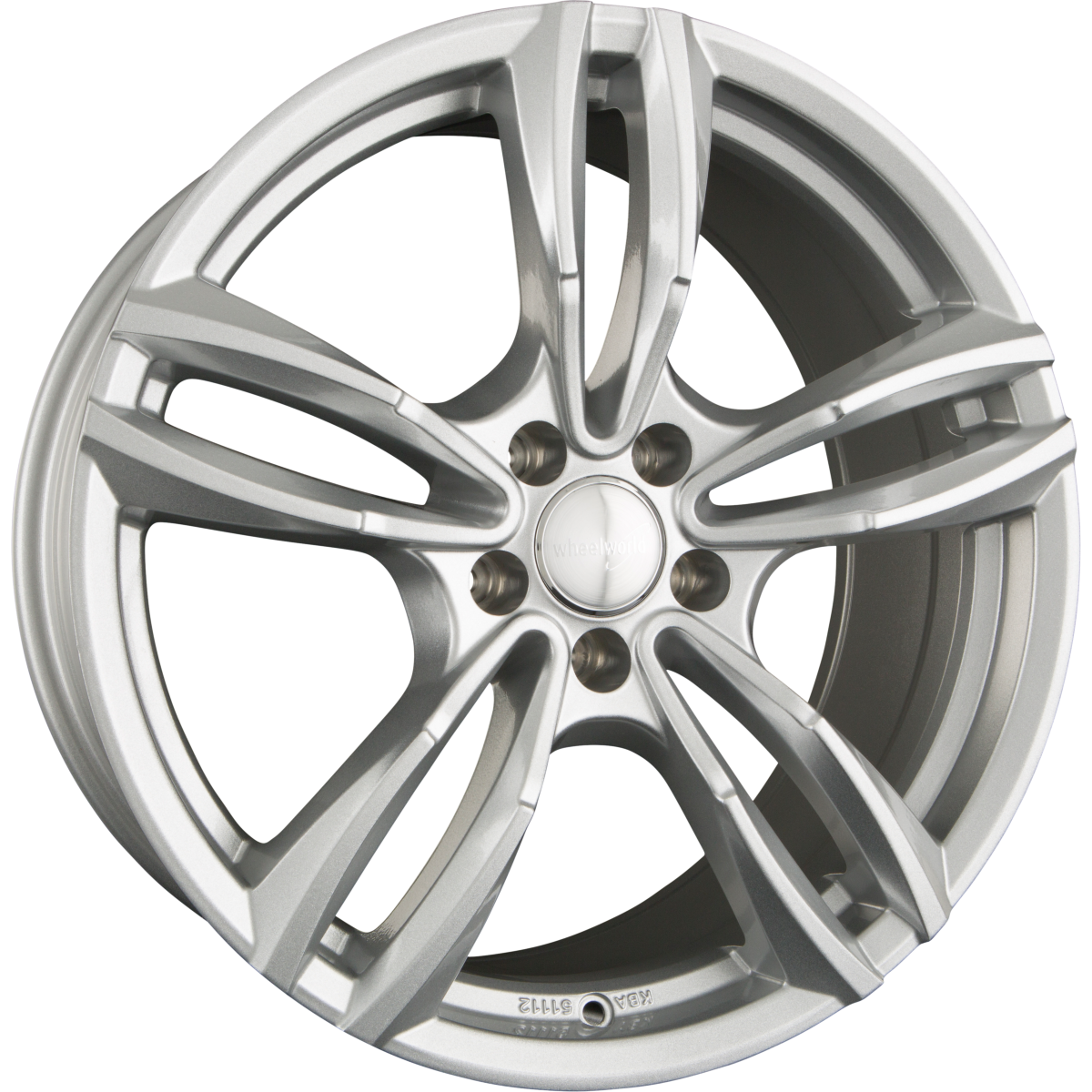 2DRV by WHEELWORLD WH29 Race Silber Lackiert (RS) Alufelge 8.5x18 Zoll ET35 LK 5x112 ML66.6 – Bild 2
