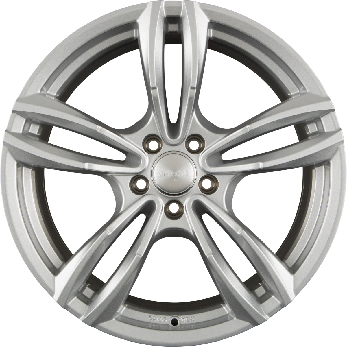 2DRV by WHEELWORLD WH29 Race Silber Lackiert (RS) Alufelge 8.5x19 Zoll ET45 LK 5x112 ML66.6