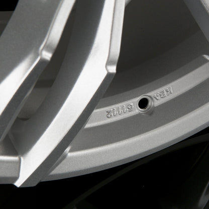 2DRV by WHEELWORLD WH29 Race Silber Lackiert (RS) Alufelge 8.5x19 Zoll ET45 LK 5x112 ML66.6 – Bild 3