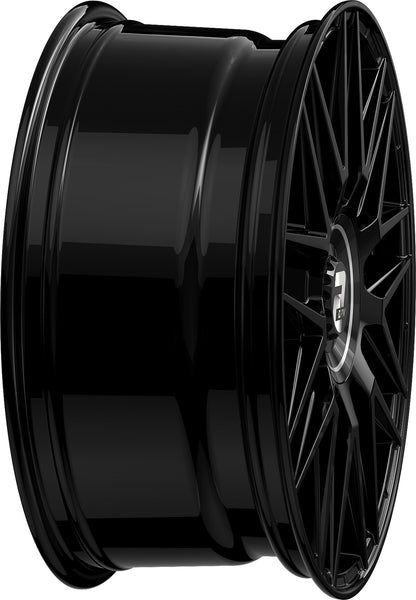 2DRV WH43 schwarz glänzend lackiert 8x18 ET30 - LK5/112 ML66.6