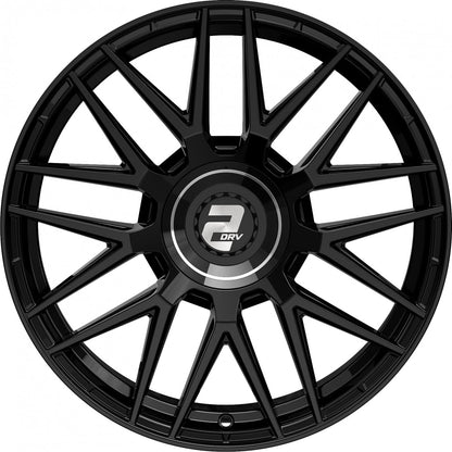 2DRV WH43 schwarz glänzend lackiert 8.5x20 ET48 - LK5/108 ML63.4