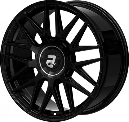2DRV WH43 schwarz glänzend lackiert 8.5x20 ET30 - LK5/112 ML66.6