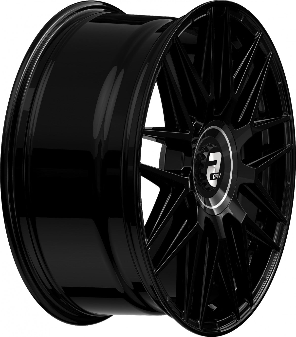 2DRV WH43 schwarz glänzend lackiert 8.5x20 ET40 - LK5/112 ML66.6