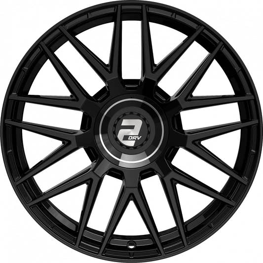 2DRV WH43 schwarz glänzend lackiert Alufelge 9x20 Zoll ET48 LK 5x112 ML66.6 – Bild 2