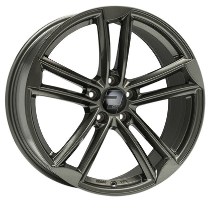 2DRV WH27 dark gunmetal lackiert 8x18 ET25 - LK5/112 ML66.6