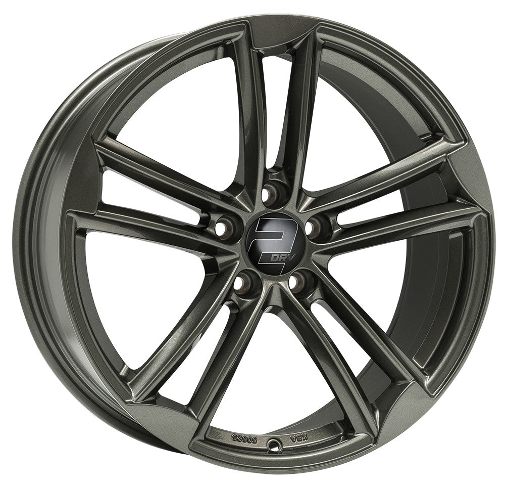 2DRV WH27 dark gunmetal lackiert 9x20 ET37 - LK5/112 ML66.6