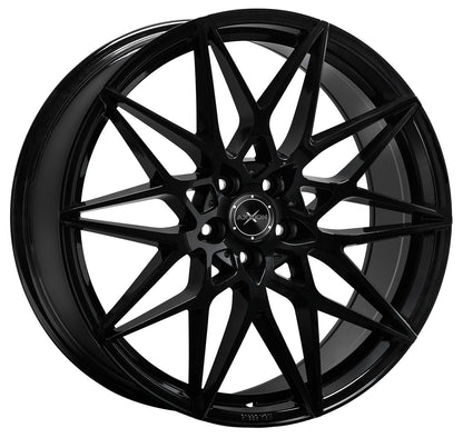 Axxion AX9 schwarz glänzend lackiert Alufelge 9x20 Zoll ET48 LK 5x108 ML63.4