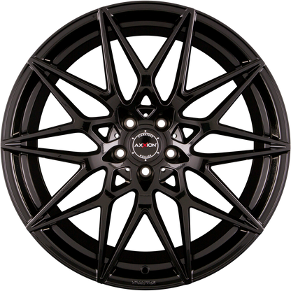 Axxion AX9 Competition Schwarz Glanz Lackiert (SW+) Alufelge 9x20 Zoll ET25 LK 5x112 ML66.6