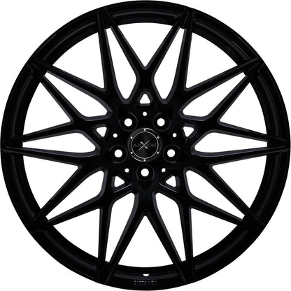 Axxion AX9 schwarz glänzend lackiert Alufelge 9x21 Zoll ET25 LK 5x112 ML66.6