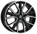 2DRV WH34 schwarz hochglanzpoliert Alufelge 8x19 Zoll ET48 LK 5x112 ML66.6