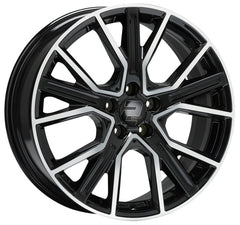 2DRV WH34 schwarz hochglanzpoliert Alufelge 9x20 Zoll ET21 LK 5x112 ML66.6