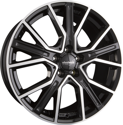2DRV WH34 schwarz hochglanzpoliert Alufelge 9x20 Zoll ET30 LK 5x112 ML66.6 – Bild 4