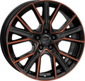 2DRV WH34 schwarz kupfer hochglanzpoliert Alufelge 8.5x19 Zoll ET35 LK 5x112 ML66.6