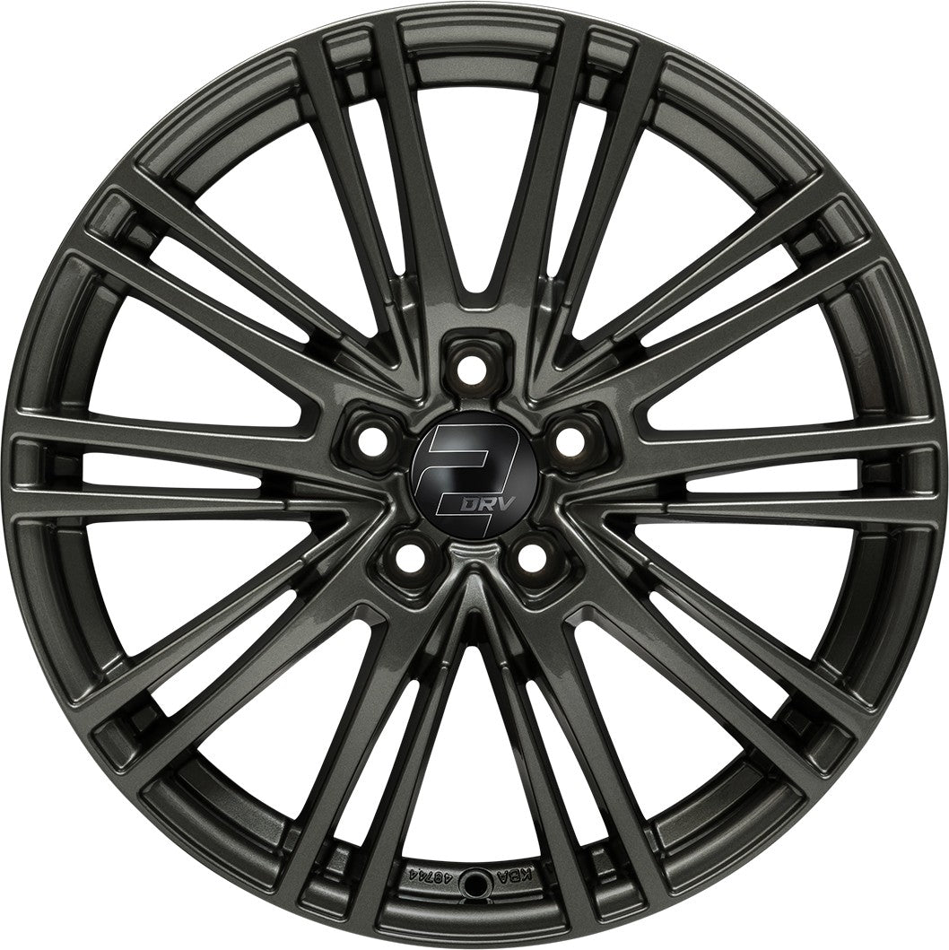 2DRV WH18 dark gunmetal lackiert 7.5x17 ET35 - LK5/112 ML66.6