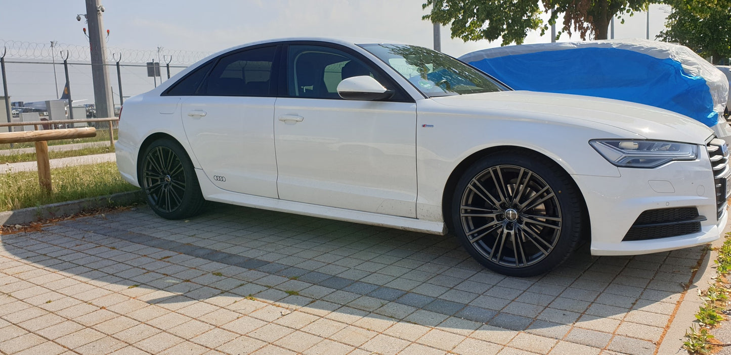 2DRV WH18 dark gunmetal lackiert 7.5x17 ET35 - LK5/112 ML66.6