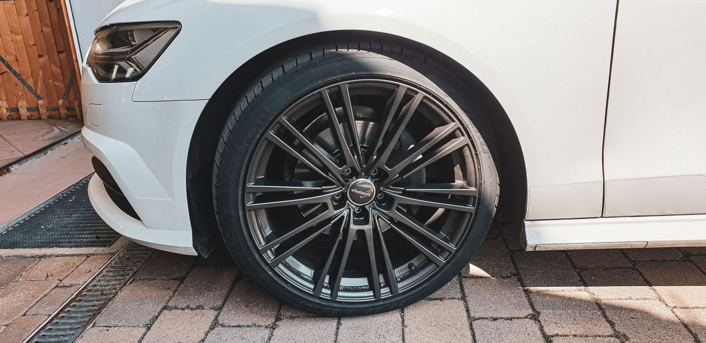 2DRV WH18 dark gunmetal lackiert 7.5x17 ET45 - LK5/112 ML66.6