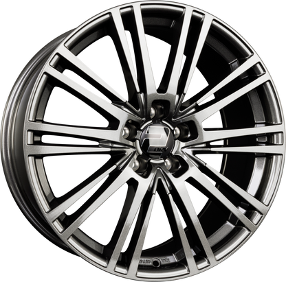 2DRV WH18 dark gunmetal lackiert Alufelge 9x20 Zoll ET33 LK 5x112 ML66.6 – Bild 6
