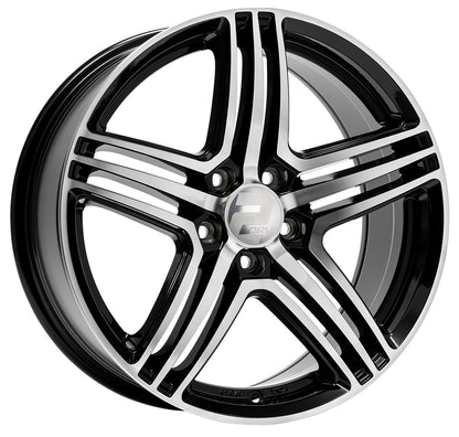 2DRV WH12 schwarz hochglanzpoliert 9x20 ET35 - LK5/112 ML66.6