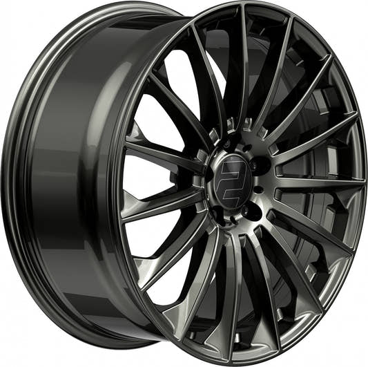 2DRV WH39 dark gunmetal lackiert 8.5x19 ET35 - LK5/112 ML66.6