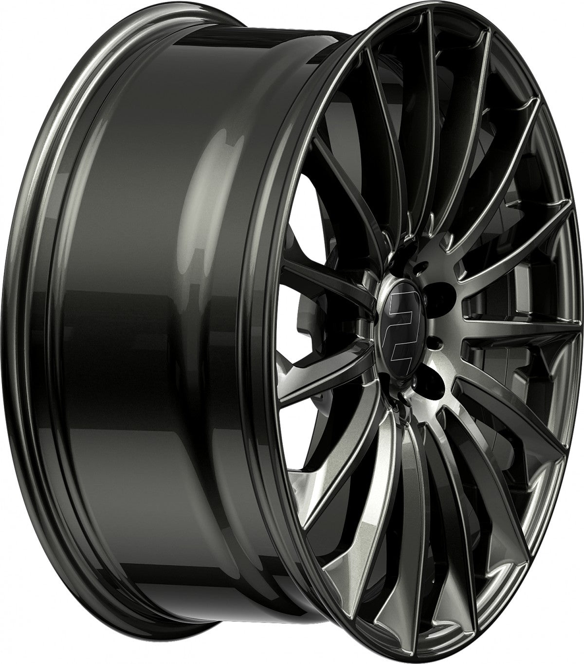 2DRV WH39 dark gunmetal lackiert 8.5x19 ET35 - LK5/112 ML66.6