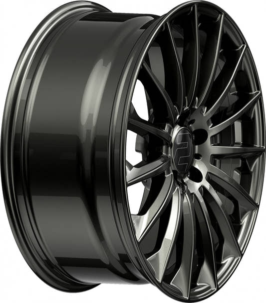 2DRV WH39 dark gunmetal lackiert 8.5x19 ET45 - LK5/112 ML66.6