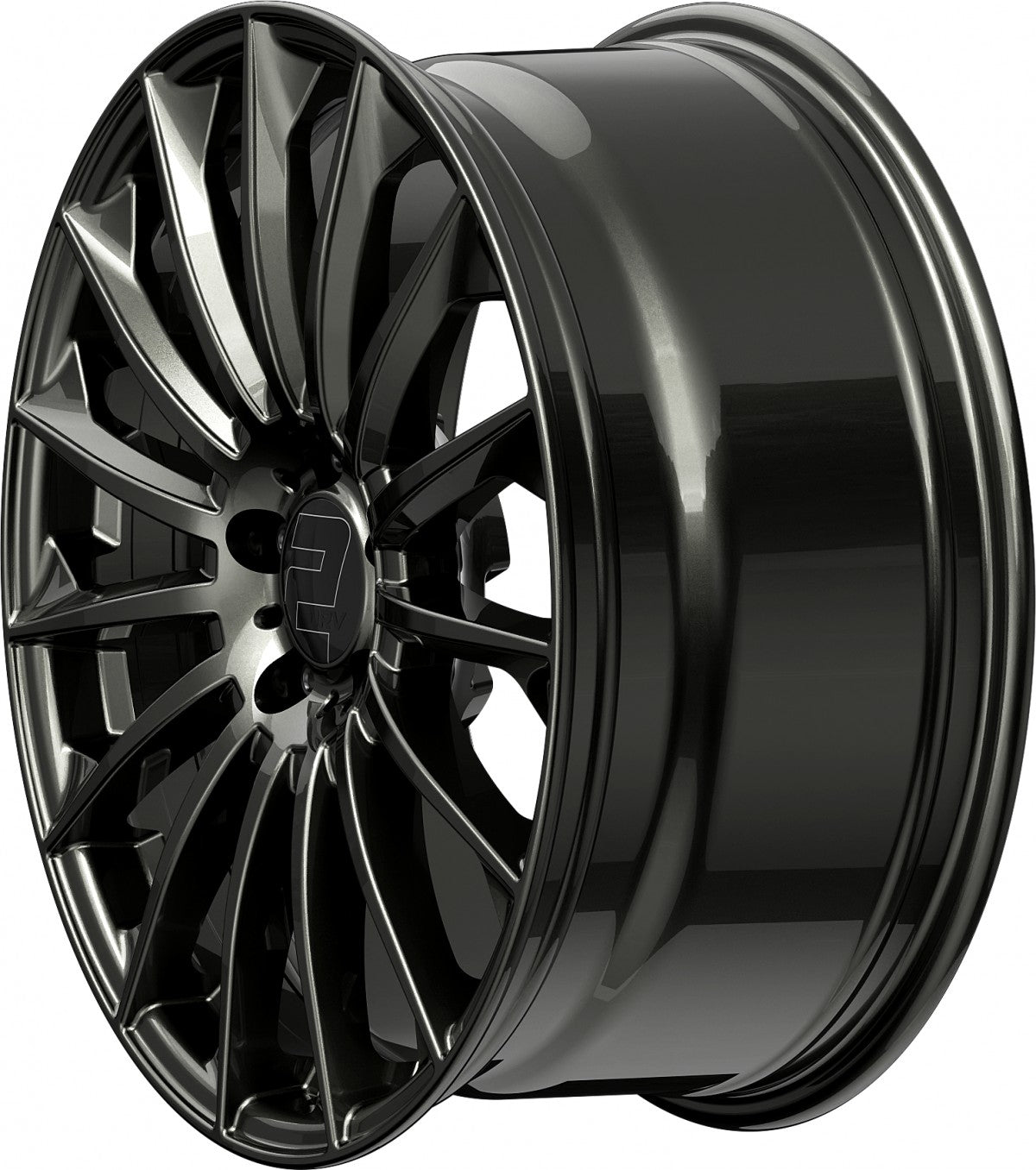 2DRV WH39 dark gunmetal lackiert 9.5x22 ET20 - LK5/112 ML66.6